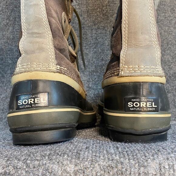Sorel Joan of Arctic Snow Boot Womens 9 Brown Suede Lace Up Waterproof Winter - Picture 4 of 10